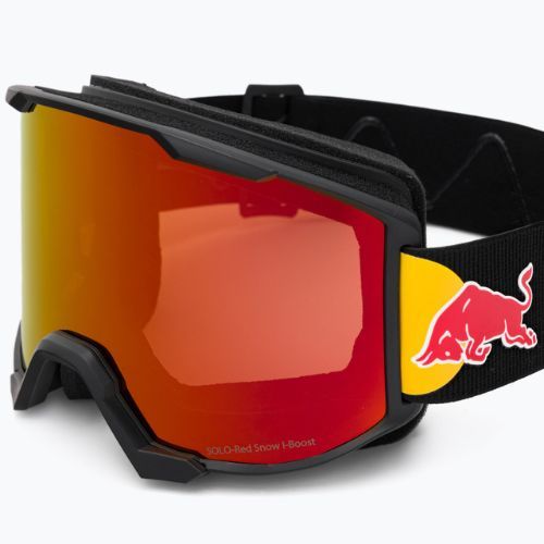 Gogle narciarskie Red Bull SPECT Solo matt blue/shiny black/red mirror