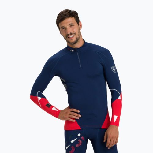 Bluza termoaktywna męska Rossignol Infini Compression Race Top navy