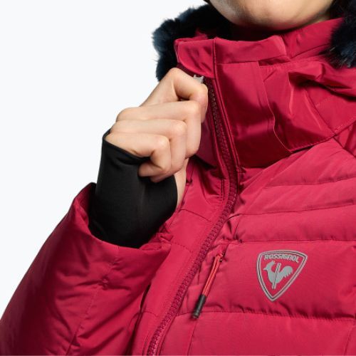 Kurtka narciarska damska Rossignol Rapide Pearly red