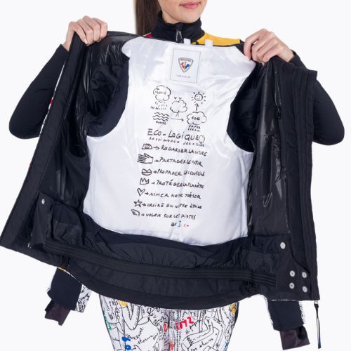 Kurtka narciarska damska Rossignol Eco-Logic Ski white