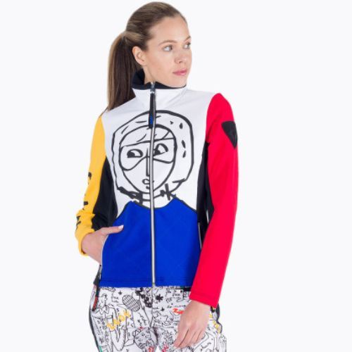 Kurtka softshell damska Rossignol Brady Soft multicolor