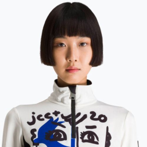 Bluza damska Rossignol Bessy 1/2 Zip Top white