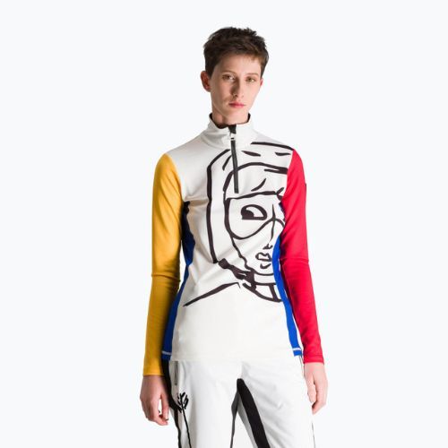 Bluza damska Rossignol Bessy 1/2 Zip Top multicolor