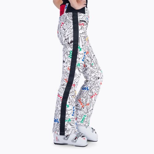 Spodnie narciarskie damskie Rossignol Eco-Logic Ski white