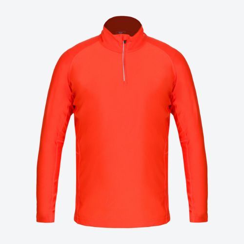 Longsleeve termoaktywny męski Rossignol Classique 1/2 Zip orange