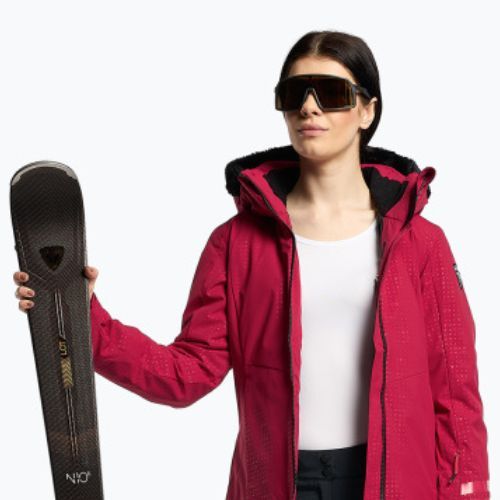 Kurtka narciarska damska Rossignol Controle red