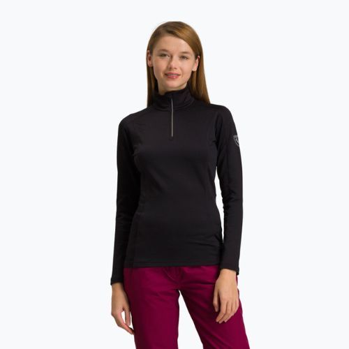 Longsleeve termoaktywny damski Rossignol Classique 1/2 Zip black