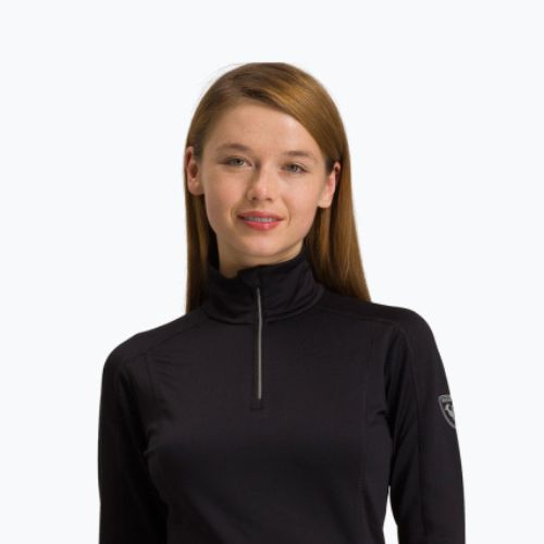 Longsleeve termoaktywny damski Rossignol Classique 1/2 Zip black