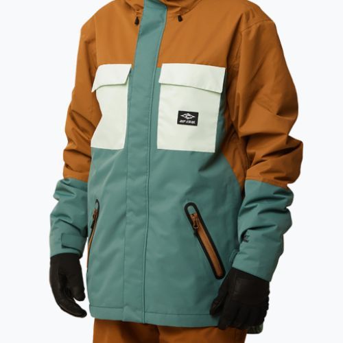 Kurtka snowboardowa męska Rip Curl Pinnacle gold