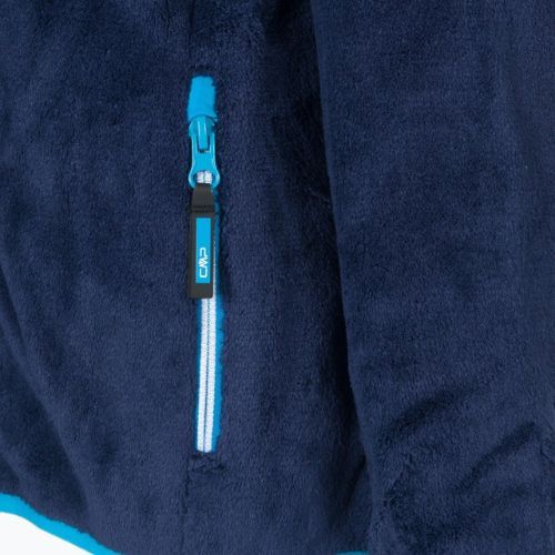 Bluza polarowa dziecięca CMP 31P1504 Fix Hood b.blue/danubio