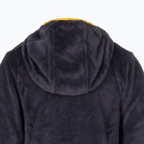 Bluza polarowa dziecięca CMP 31P1504 Fix Hood antracite/yellow