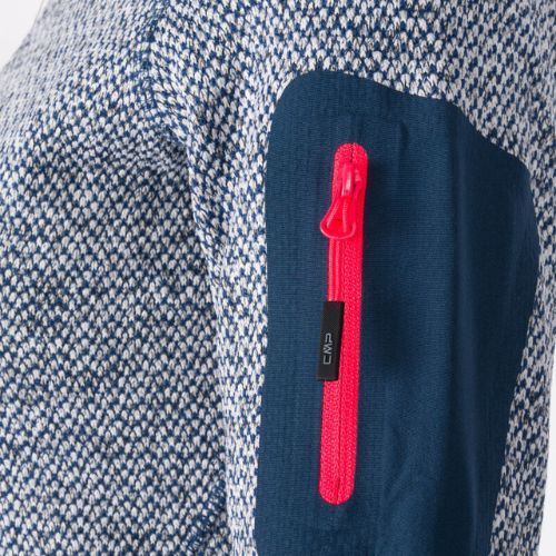Bluza damska CMP 3H19826 Fix Hood blue ink/bianco