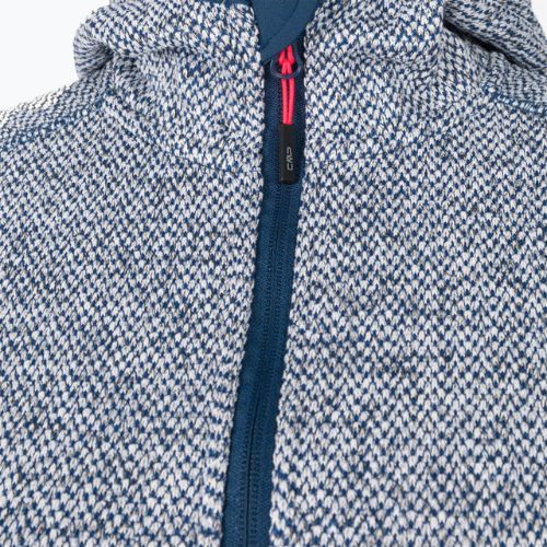 Bluza damska CMP 3H19826 Fix Hood blue ink/bianco
