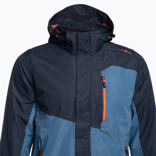 Kurtka 3w1 męska CMP 31Z1587D Zip Hood Detachable Inn. black/blue