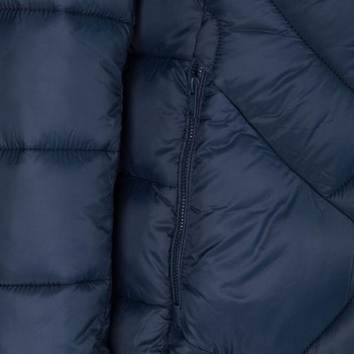 Płaszcz puchowy damski CMP 32K3036 Parka Snaps Hood black/blue