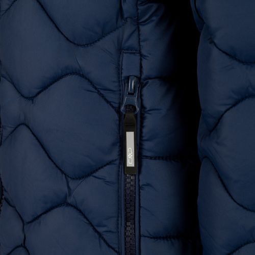 Płaszcz puchowy dziecięcy CMP 32Z1145 G Coat Fix Hood blue ink
