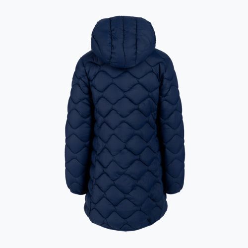 Płaszcz puchowy dziecięcy CMP 32Z1145 G Coat Fix Hood blue ink