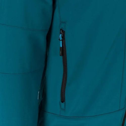 Kurtka softshell męska CMP 3A01787N Zip Hood deep lake
