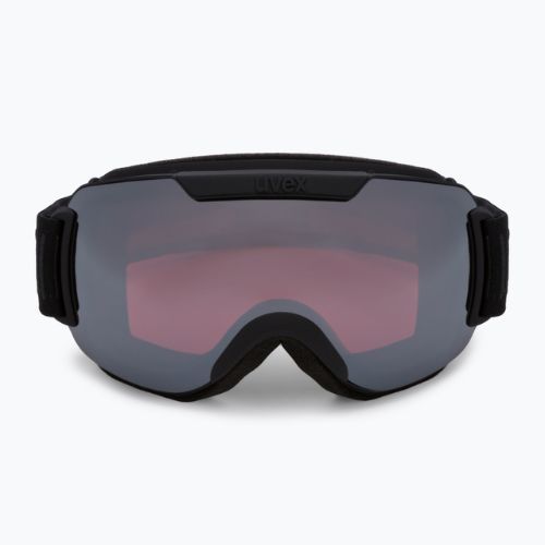 Gogle narciarskie UVEX Downhill 2000 FM black matt/mirror silver/rose