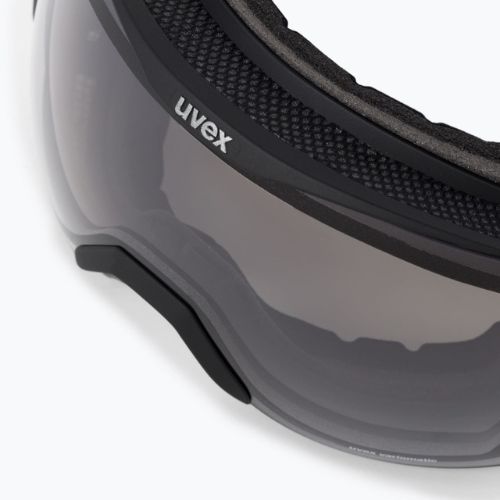 Gogle narciarskie UVEX Downhill 2100 VPX black matt/variomatic polavision