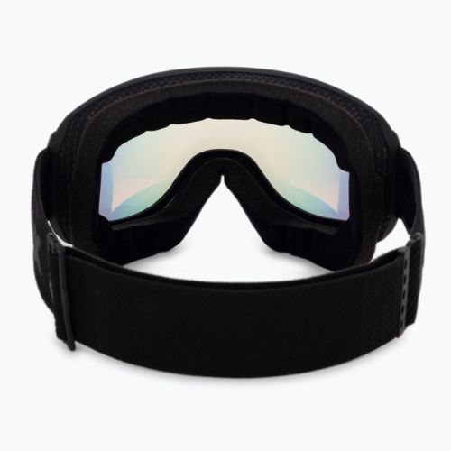 Gogle narciarskie UVEX Downhill 2100 V black mat/mirror rainbow variomatic/clear