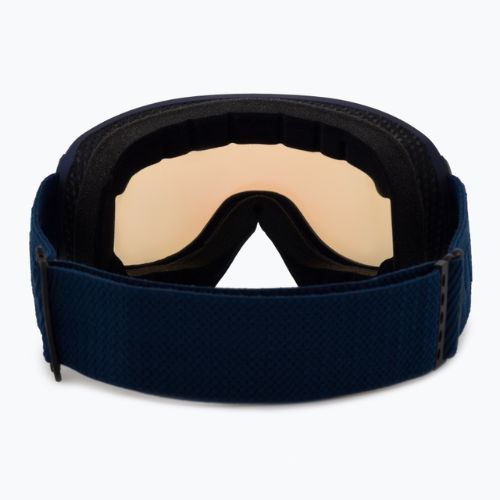 Gogle narciarskie UVEX Downhill 2100 V navy mat/mirror blue variomatic/clear