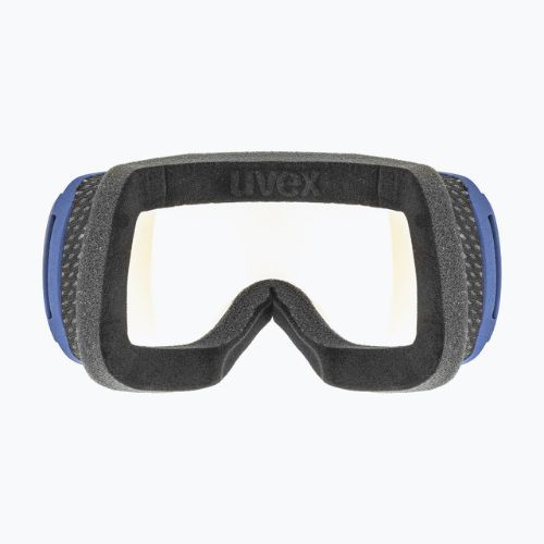Gogle narciarskie UVEX Downhill 2100 V navy mat/mirror blue variomatic/clear