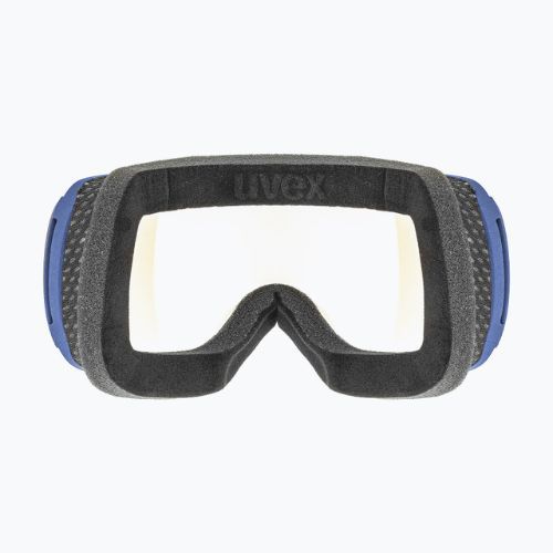Gogle narciarskie UVEX Downhill 2100 V navy mat/mirror blue variomatic/clear