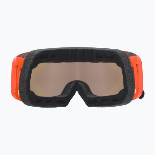Gogle narciarskie UVEX Saga TO red matt/mirror red laser/gold lite/clear