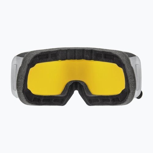 Gogle narciarskie UVEX Saga TO rhino matt/mirror silver/lasergold lite/clear