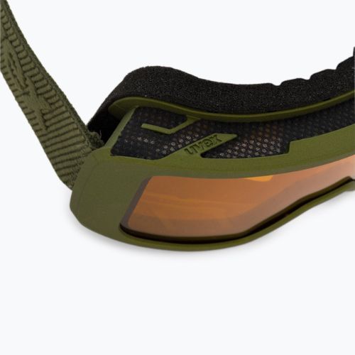 Gogle narciarskie UVEX Saga TO croco matt/mirror gold/lasergold lite/clear