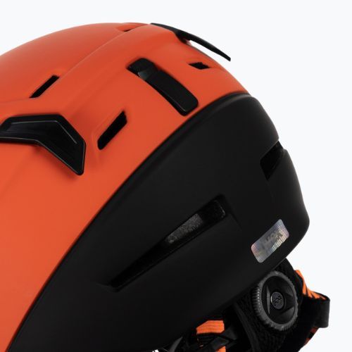Kask narciarski UVEX P.8000 Tour fierce red/black mat
