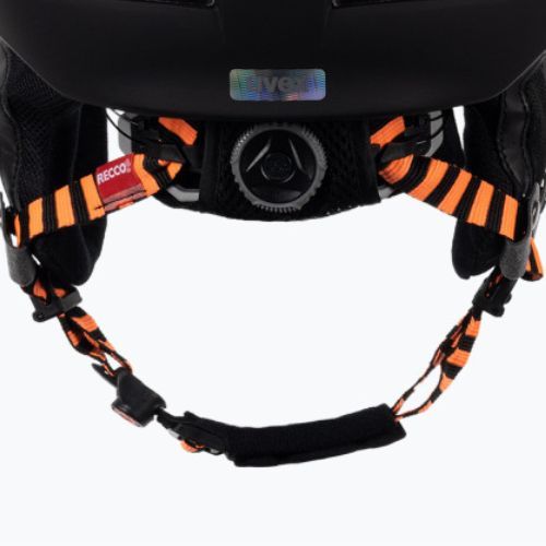 Kask narciarski UVEX P.8000 Tour fierce red/black mat