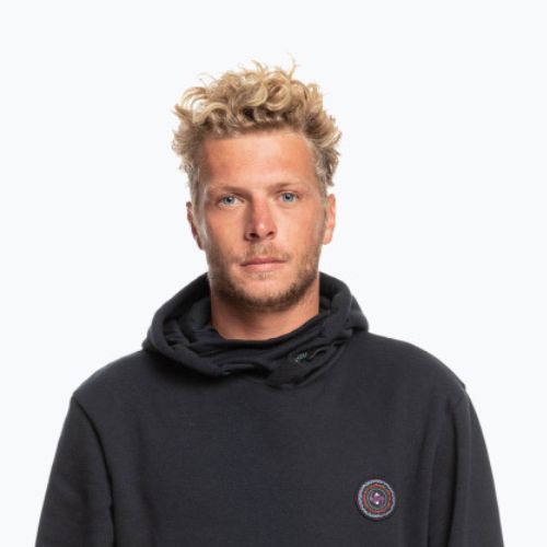 Bluza męska Quiksilver Big Logo Tech Hoodie 2022 true black