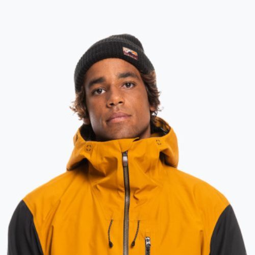 Kurtka snowboardowa męska Quiksilver Hlpro S Carlson 3L Gore-Tex buckthorn brown