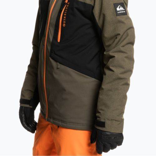 Kurtka snowboardowa męska Quiksilver Dawson grape leaf