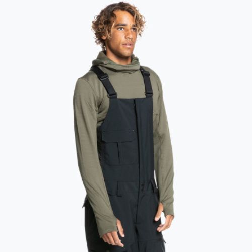Spodnie snowboardowe męskie Quiksilver Utility Bib 2022 true black