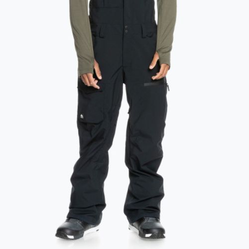 Spodnie snowboardowe męskie Quiksilver Utility Bib 2022 true black