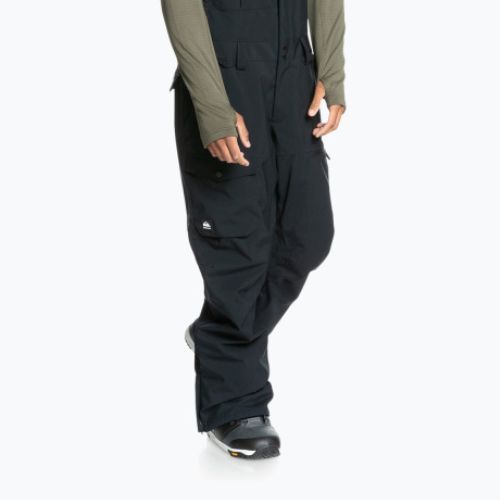 Spodnie snowboardowe męskie Quiksilver Utility Bib 2022 true black