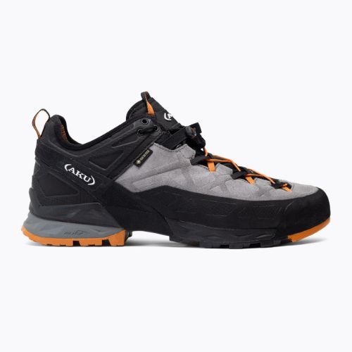 Buty podejściowe męskie AKU Rock DFS GTX grey/orange