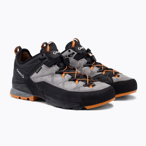Buty podejściowe męskie AKU Rock DFS GTX grey/orange
