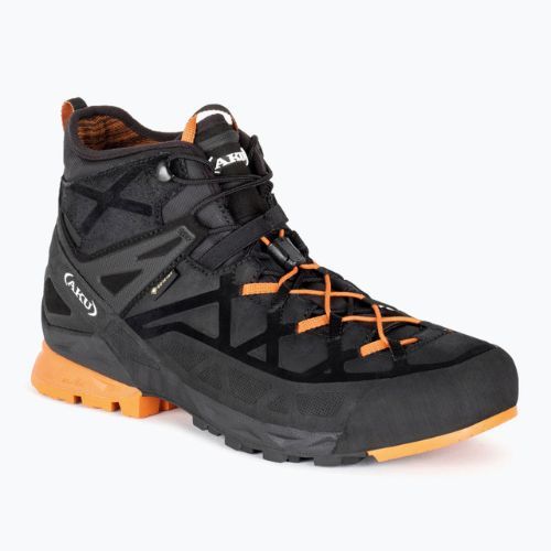 Buty podejściowe męskie AKU Rock DFS Mid GTX black/orange