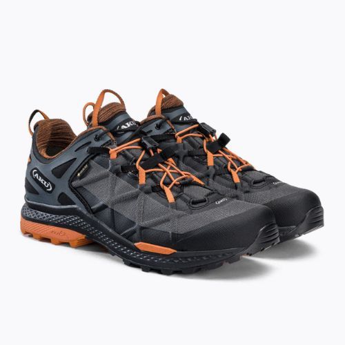 Buty trekkingowe męskie AKU Rocket DFS GTX black/orange