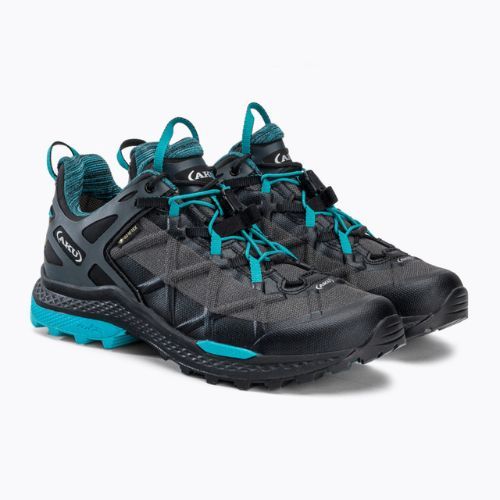 Buty trekkingowe damskie AKU Rocket DFS GTX black/turquoise