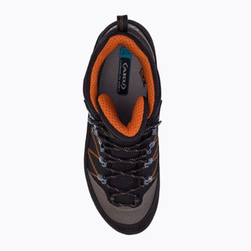 Buty trekkingowe męskie AKU Trekker Lite III Wide GTX black/orange