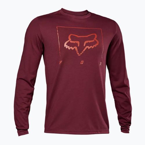 Longsleeve rowerowy męski Fox Racing Ranger Dr MD Tred dark maroon