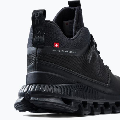Buty do biegania damskie On Cloud Hi Waterproof black