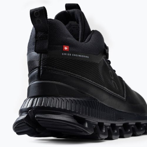Buty do biegania męskie On Running Cloud Hi Waterproof black
