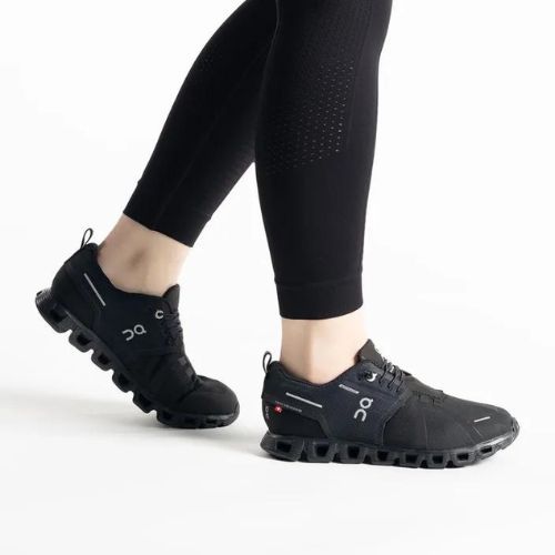 Buty do biegania damskie On Running Cloud 5 Waterproof black