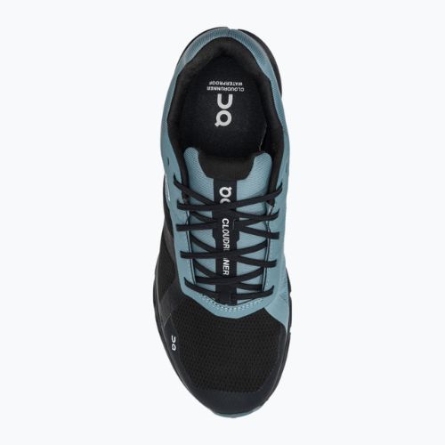 Buty do biegania męskie On Cloudrunner Waterproof black/tide